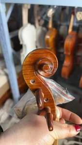 <span class=keywords><strong>Viola</strong></span> Profesional Barroca de <span class=keywords><strong>16</strong></span> <span class=keywords><strong>Pulgadas</strong></span> Hecha a Mano con Estuche Gratis - Product Image 4