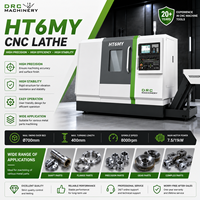Centre d'usinage CNC HT6MY à axe Y et axe C, outillage motorisé BMT55, 12 stations, 4000 tr/min, 268 Nm, haute précision, FANUC 0i-TF Plus