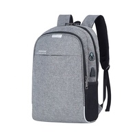 Sac à dos pour homme antivol avec port de charge USB, sac à dos pour ordinateur portable, sac à dos pour ordinateur portable d'affaires
