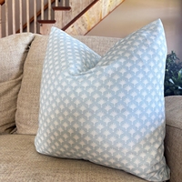 Housses de coussin décoratives modernes de luxe style ferme, lot de trois, pour canapé, chaise, lit, salon et hôtel, 100% coton, bleu clair