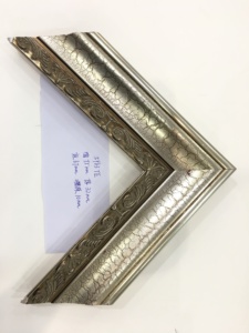 <span class=keywords><strong>Moulure</strong></span> de <span class=keywords><strong>cadre</strong></span> photo personnalisée style Baroque Vintage Or Argent, décor mural sculpté effet craquelé antique <span class=keywords><strong>pour</strong></span> photos et objets décoratifs - Product Image 3
