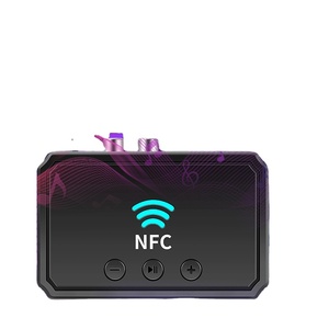 <span class=keywords><strong>Receptor</strong></span> de Audio inalámbrico compatible con <span class=keywords><strong>Bluetooth</strong></span> 5,0, adaptador NFC, 3,5mm, RCA, <span class=keywords><strong>Receptor</strong></span> ESTÉREO DE MÚSICA AUX para amplificador de coche, Kit de altavoz - Product Image 2