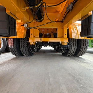 Semi-<span class=keywords><strong>remorque</strong></span> à benne basculante arrière de 80 tonnes personnalisable en direct d'usine, 4 essieux, à vendre, remorques de camion - Product Image 4
