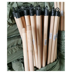 Escobas de Plástico con Palo de Madera <span class=keywords><strong>en</strong></span> Oferta, Palo de Escoba de Madera de 1.20 Metros, Escobillo con Rosca - Product Image 2