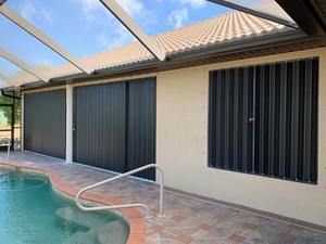 Obturateur d'ouragan en aluminium Stores <span class=keywords><strong>accordéon</strong></span> Volet roulant d'extérieur Volet robuste pour Typhoon - Product Image 2