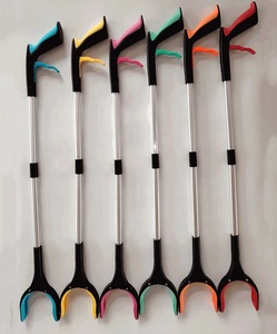 Pinzas para basura de 82cm, abrazadera para basura doméstica, herramienta portátil de plástico y Metal para recoger basura - Product Image 2