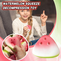 Hete Aanbieding Kawaii Watermeloen Squishies Zachte Langzaam Stijgende Knijp Speelgoed Stressverlichting Voedsel Fidget Speelgoed Nieuw Promotioneel Artikel