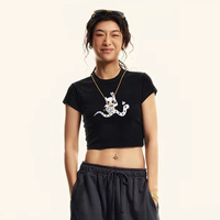 Robe décontractée tricotée anti-boulochage respirante pour femme, coupe régulière, manches courtes, imprimé inspiré, tendance été 2026, taille XS, éco-responsable