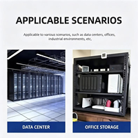 Armoire serveur sur pied de 19 pouces (1,8 m) 1840*600*600mm en acier laminé à froid SPCC pour centre de données