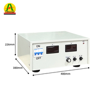 Alimentation électrique par galvanoplastie haute fréquence, 100 a12 v, redresseur pour placage en argent, 50 w, vente en usine en chine