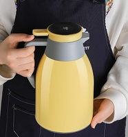 Bouilloire thermos en verre de grande capacité pour la maison Bouilloire thermos intelligente à affichage de la température