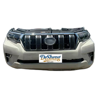 Suku Cadang Berkualitas Tinggi untuk Toyota Prado LC150, LC250, Rakitan Bumper Depan, Lampu LED, Gril, Radiator, Fender, Kaca Depan, Kap Mesin
