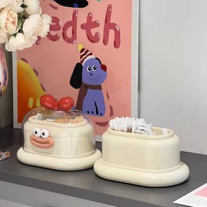 Contenedor de Almacenamiento de Hisopos de Algodón de Alta Estética y Diseño Creativo, Nuevo, para Uso Doméstico, Caja para Palillos de Dientes - Product Image 6