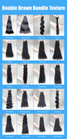 Lots de Cheveux Humains Bruts Vierge Remy en Gros, Grade 10A, Cuticules Alignées, Ondulations Profondes Souples, Extensions de Cheveux Brésiliens, Fournisseur