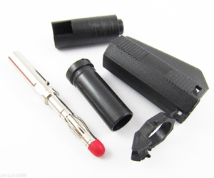 Conector tipo <span class=keywords><strong>banana</strong></span> de seguridad de 4mm al por mayor, multímetro completamente aislado, conectores apilables, cables de prueba, conector tipo <span class=keywords><strong>banana</strong></span> - Product Image 2