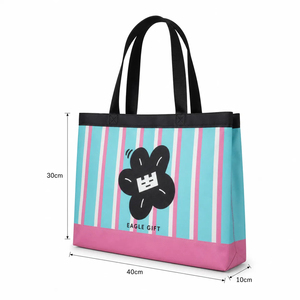 Bolso de Mano de Lujo para Mujer, Bolso Tote Plegable de Gran Capacidad, de Algodón Oxford Resistente, para Compras, Venta al Por Mayor - Product Image 1