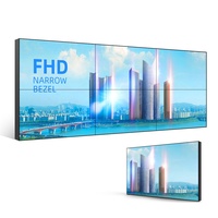 Blast-panel LCD HD para interiores, pantalla de empalme de bisel estrecho de 1,8mm, 46, 49, 55, 65 pulgadas, 4k, 2x2, 3x3