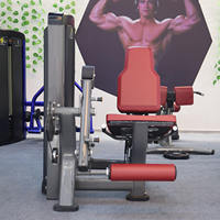 Appareil de musculation professionnel réglable en acier pour l'extension des jambes, avec conception durable et sécurisée pour l'entraînement des muscles avant de la cuisse