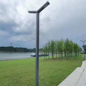 LED Street Light for Villa & Garden IP68 Aluminum Profile 3M/3.5M Outdoor Pole AC/Battery/Solar Power Options - Product Image 3