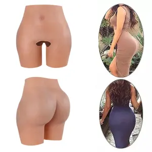 Women Beauty Butt Silicone Female Fake Bum Panties Firm Round Large Bum Underwear Sexy Butt Thickening Plump Hip Pad Lift Pant