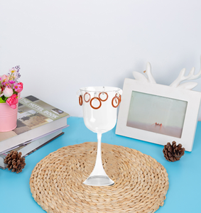 แก้วไวน์แดงแบบกำหนดเองแก้วน้ำแชมเปญพร้อมแก้วที่มีสเน่ห์ตกแต่งบ้าน - Product Image 3