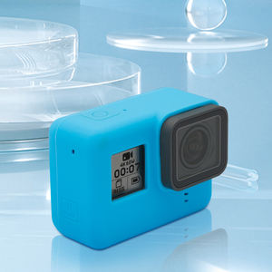 Coque de protection en silicone avec capuchon d'objectif pour <span class=keywords><strong>Gopro</strong></span> <span class=keywords><strong>Hero</strong></span> 5/6/<span class=keywords><strong>7</strong></span> Action & Sport Camera Accessories - Product Image 3