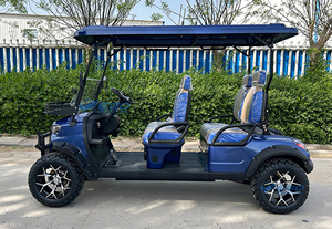 Carrito de Golf Eléctrico 4+2 de Alta Calidad a Bajo Precio, Neumáticos para Carrito de Golf Chino, Nuevo Diseño, Carrito Eléctrico Tipo Club Car - Product Image 4