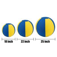Ballon de dressage indestructible pour chien avec revêtement en nylon balistique 1680D, ballon d'entraînement durable pour grands chiens et Border Collie