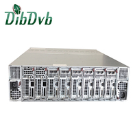 Transcodificador 3RU de Alta Densidad con Más de 200 Canales H.264, HLS a UDP, MPEG-2 a MPEG-4, Transcodificador de Audio y Video para Diferentes Sistemas IPTV