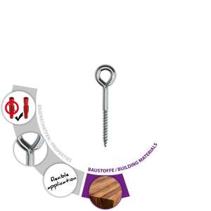 TOX Eyebolt <b>Eye</b> 8x100 mm - Product Image 3