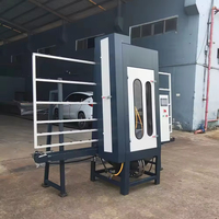 Machine de sablage de verre CNC horizontale automatique à haute efficacité TANPU avec moteur et pompe, fonctionnement facile, épaisseur de 3 à 25 mm