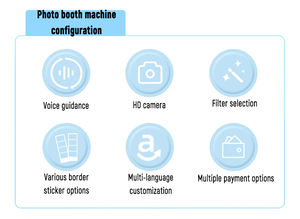 Özelleştirmek Selfie fotoğraf kabini kabuk otomatik baskı Selfie makinesi Photobooth Kiosk muhafaza sıcak satış - Product Image 4