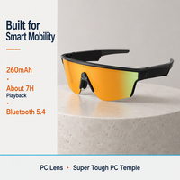 Lunettes de cyclisme intelligentes IA avec caméra 13MP, anti-tremblement, enregistrement vidéo 1200P, lunettes de sport, traduction en temps réel, assistant vocal IA