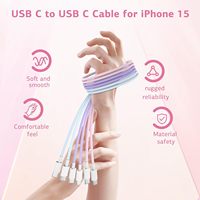Kabel Data pengisian daya cepat, kabel Usb tipe-c, kabel Data pengisian cepat, 3ft, 6ft, 10ft, kabel kepang, pengisi daya cepat ponsel, harga pabrik
