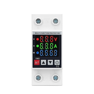 รีเลย์ป้องกันแรงดันไฟฟ้าปรับได้ DIN AC220V ป้องกันแรงดันเกินและแรงดันตก 40A/63A ได้รับการรับรองมาตรฐาน CE ผลิตในจีนแผ่นดินใหญ่ รุ่น F451 - Product Image 1