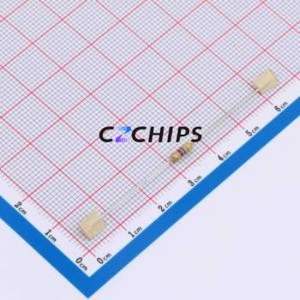 Résistance traversante CFR-25JR-52-470R, composant traversant (THT), D2.4xL6.3mm, film carbone, 470 ohms, 5%, 250 mW - Product Image 2