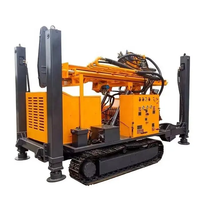 Xy-3 Truck Mounted Water Borehole/multi-function Hydraulic Rotary Drilling Rig/light Truck Chassis Car Rig