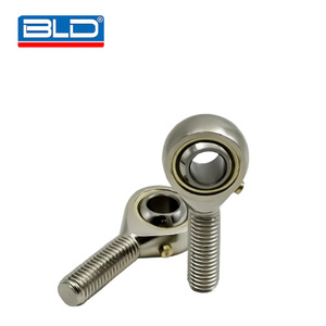 Rodamiento esférico de extremo de varilla BLD, 20 mm de diámetro exterior, cromado, con grasa, rosca externa - Product Image 1
