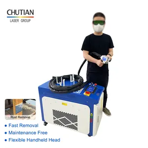 1000 1500 2000 watt Laser Rust Removal Cleaner Machine