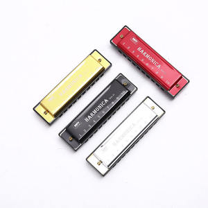 Harmonica chromatique 10 trous de blues modèle AZ-HM09 10.5x2 - Product Image 6