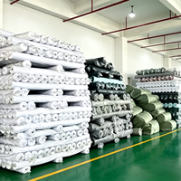 Tissu satiné teint en gros d'usine 100% polyester lisse, infroissable et anti-bouloches pour la décoration de literie et textiles de maison pour garçons