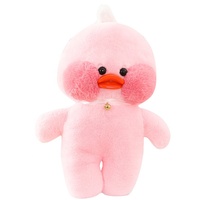 Boneka Bebek Kuning Kecil Mia Salute Posture, Boneka Isi Lembut Super Lucu untuk Hadiah Anak