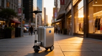 Proveedor de Maletas Inteligentes Personalizables, Fabricante de Equipaje Eléctrico OEM/ODM, Bolsa Scooter de Venta Caliente