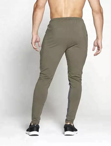 Joggers personalizados de alta calidad para hombres recién llegados pantalones de chándal a rayas con cordón verde oliva pantalones de chándal informales de calle para invierno - Product Image 2