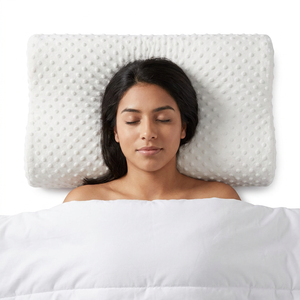 <span class=keywords><strong>Oreiller</strong></span> cervical orthopédique en mousse à mémoire de forme YUE RISE, design fin et <span class=keywords><strong>plat</strong></span>, forme ondulée, antistatique, pour dormeurs sur le dos - Product Image 1