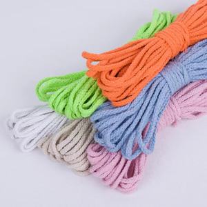 Corde en coton 5 mm 8 brins couleur bricolage <span class=keywords><strong>tapisserie</strong></span> tressée à la main cordon macramé cordon en coton - Product Image 3