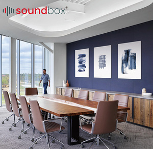 Panneaux en lattes <span class=keywords><strong>de</strong></span> <span class=keywords><strong>bois</strong></span> décoratifs pour plafond <span class=keywords><strong>de</strong></span> cuisine d'hôtel, mur acoustique pour Akupanel Akoestische Akustik Panel - Product Image 4