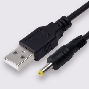 Cantell <span class=keywords><strong>USB</strong></span> a DC 4,0X1,7mm <span class=keywords><strong>Jack</strong></span> Cable de alimentación DC Cable de carga para enrutador PSP1000 2000 3000 - Product Image 3