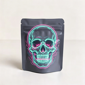 custom printing 3.5 Gram Resealable Mylar Storage Bags Printed Stand Up Packaging <b>Pouches</b> - Product Image 3