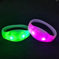Bracelets lumineux programmables DMX pour fêtes, concerts, festivals et événements